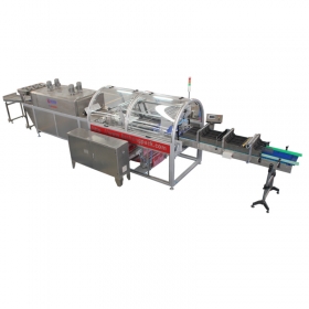 Colored film shrink packing machine