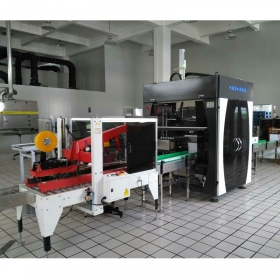 Fully automatic carton packing line 