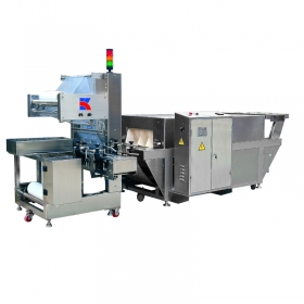 Automatic heat shrink film packing machine