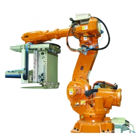 Advanced industrial robot palletizer